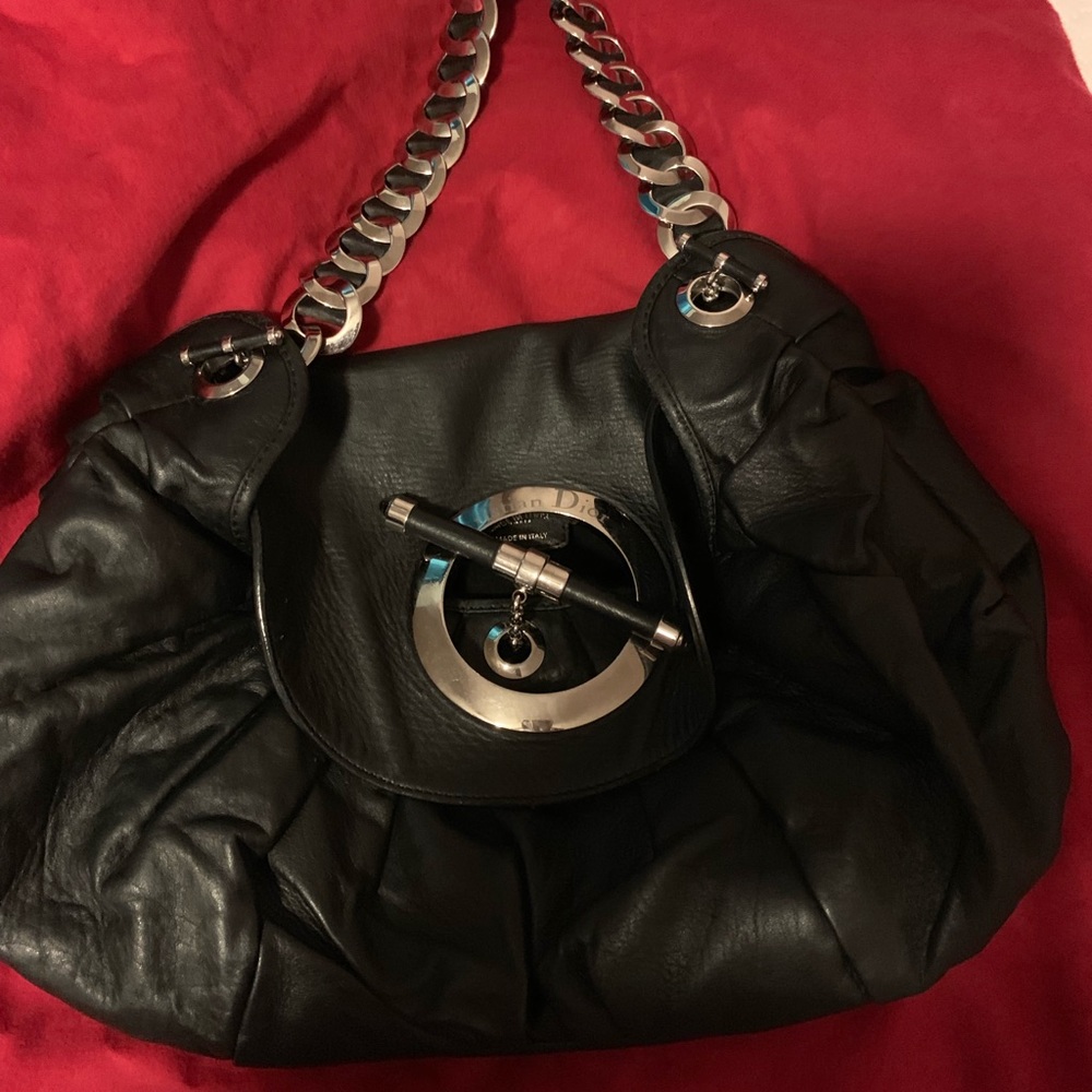 Dior leather Hobo bag